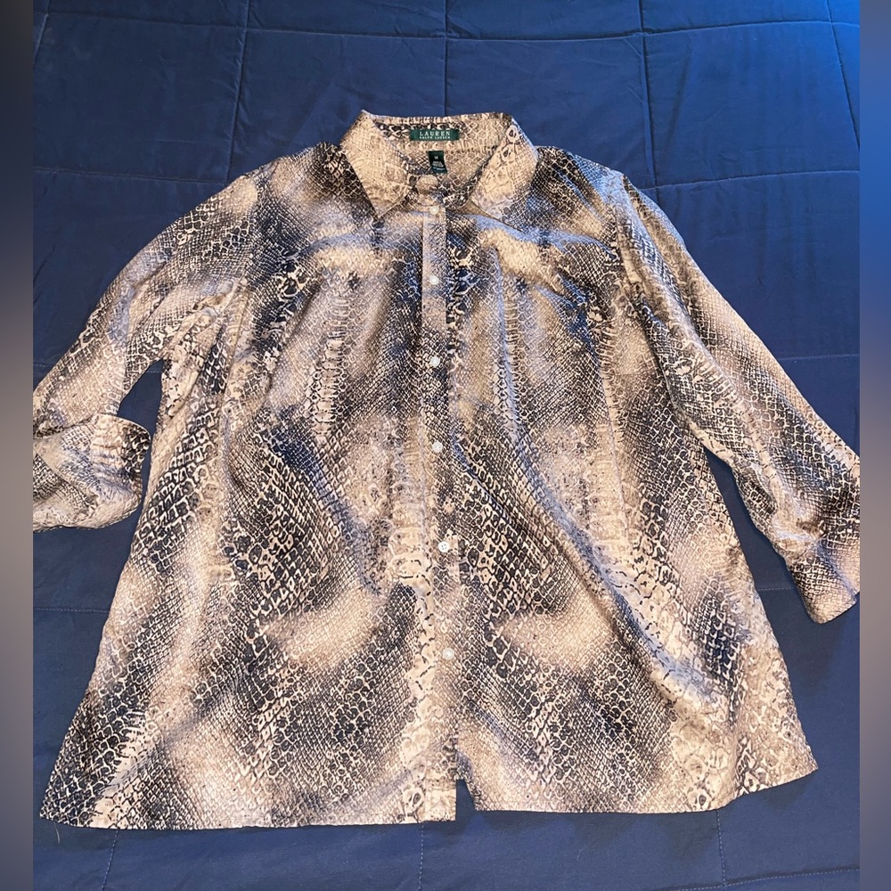 Lauren Ralph Lauren - Plus size 1x - women’s dress shirt ❤️‍🔥
